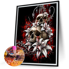 Load image into Gallery viewer, Diamond Painting - Full Round - Skull (30*40CM)
