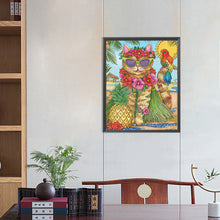 Load image into Gallery viewer, Diamond Painting - Full Round - Cat (40*50CM)
