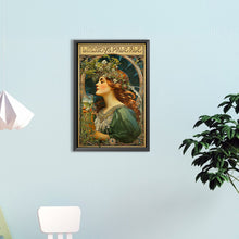 Load image into Gallery viewer, Diamond Painting - Full Round - Vintage girl (40*60CM)

