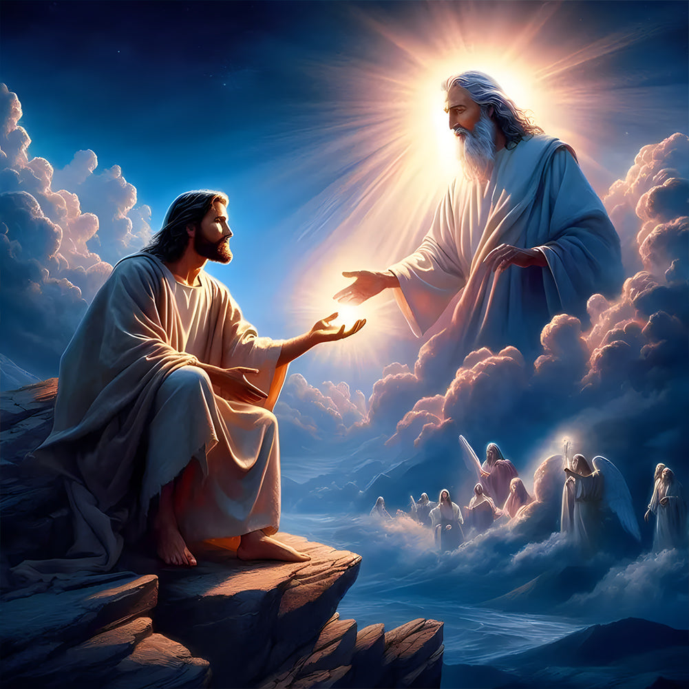 Diamond Painting - Full Round - Jesus (30*30CM)