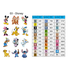 Load image into Gallery viewer, Diamond Painting - Full Round - Mickey Stitch cartoon series (15*18CM)
