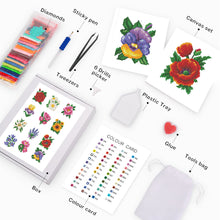 Load image into Gallery viewer, Diamond Painting - Full Round - Flower series (15*18CM)
