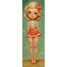 Load image into Gallery viewer, Diamond Painting - Full Round - Butterfly doll girl (30*90CM)
