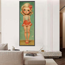 Load image into Gallery viewer, Diamond Painting - Full Round - Butterfly doll girl (30*90CM)
