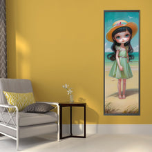 Load image into Gallery viewer, Diamond Painting - Full Round - Beach doll girl (30*90CM)
