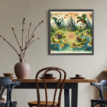 Load image into Gallery viewer, Diamond Painting - Full Round - Dinosaur (40*40CM)
