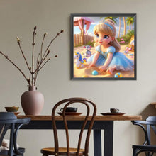 Load image into Gallery viewer, Diamond Painting - Full Round - Disney princess Cinderella (40*40CM)
