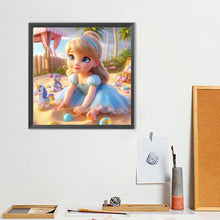 Load image into Gallery viewer, Diamond Painting - Full Round - Disney princess Cinderella (40*40CM)
