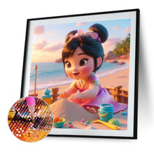 Load image into Gallery viewer, Diamond Painting - Full Round - Disney princess Mulan (40*40CM)
