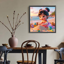 Load image into Gallery viewer, Diamond Painting - Full Round - Disney princess Mulan (40*40CM)
