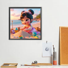 Load image into Gallery viewer, Diamond Painting - Full Round - Disney princess Mulan (40*40CM)
