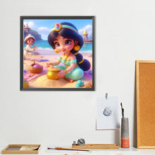 Load image into Gallery viewer, Diamond Painting - Full Round - Disney princess Jasmine (40*40CM)
