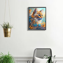 Load image into Gallery viewer, Diamond Painting - Partial Special Shaped - Cat (30*40CM)

