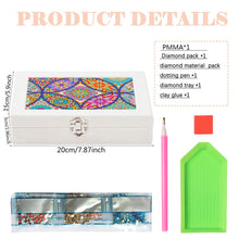 Load image into Gallery viewer, Special Shape Butterfly Diamond Art Organizer Box for Necklaces Earrings Rings
