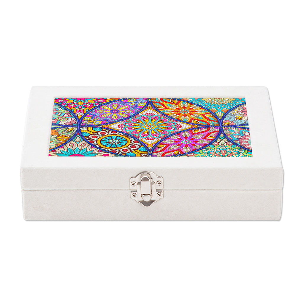 Special Shape Butterfly Diamond Art Organizer Box for Necklaces Earrings Rings