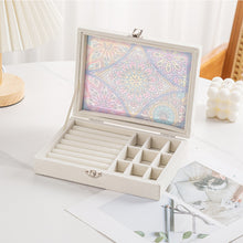 Load image into Gallery viewer, Special Shape Butterfly Diamond Art Organizer Box for Necklaces Earrings Rings
