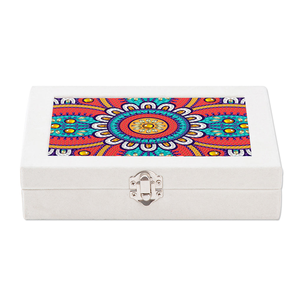Special Shape Butterfly Diamond Art Organizer Box for Necklaces Earrings Rings