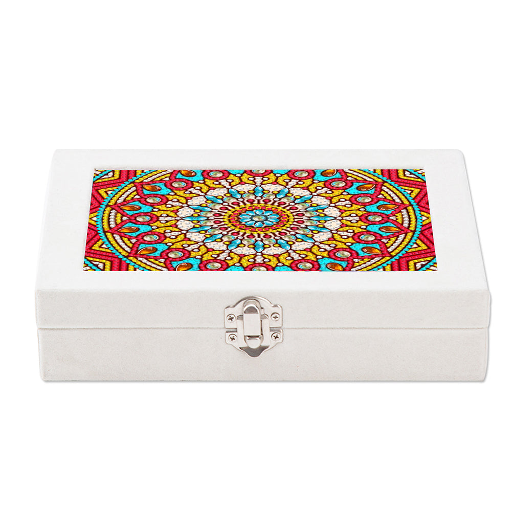 Special Shape Butterfly Diamond Art Organizer Box for Necklaces Earrings Rings