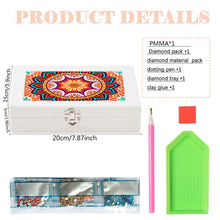 Load image into Gallery viewer, Special Shape Butterfly Diamond Art Organizer Box for Necklaces Earrings Rings
