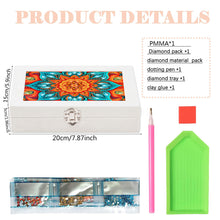Load image into Gallery viewer, Special Shape Butterfly Diamond Art Organizer Box for Necklaces Earrings Rings

