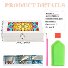 Load image into Gallery viewer, Special Shape Butterfly Diamond Art Organizer Box for Necklaces Earrings Rings
