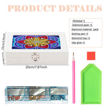 Load image into Gallery viewer, Special Shape Butterfly Diamond Art Organizer Box for Necklaces Earrings Rings
