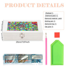 Load image into Gallery viewer, Special Shape Butterfly Diamond Art Organizer Box for Necklaces Earrings Rings
