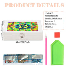Load image into Gallery viewer, Special Shape Butterfly Diamond Art Organizer Box for Necklaces Earrings Rings
