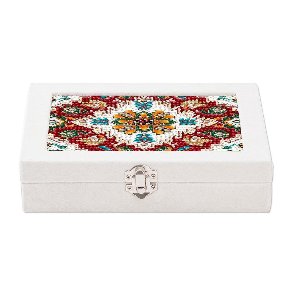 Special Shape Butterfly Diamond Art Organizer Box for Necklaces Earrings Rings
