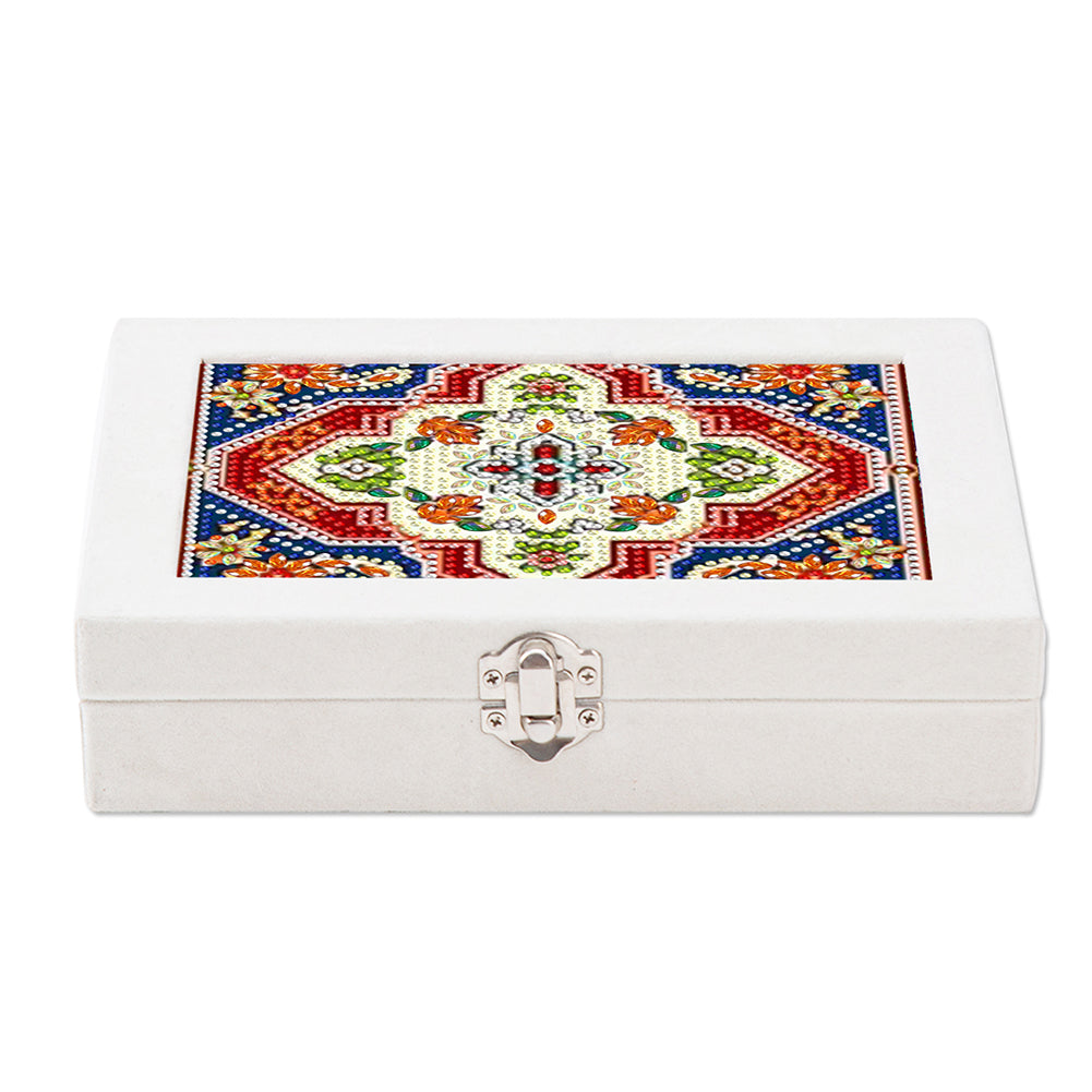 Special Shape Butterfly Diamond Art Organizer Box for Necklaces Earrings Rings