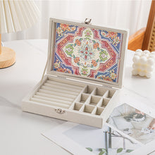 Load image into Gallery viewer, Special Shape Butterfly Diamond Art Organizer Box for Necklaces Earrings Rings
