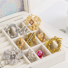 Load image into Gallery viewer, Special Shape Butterfly Diamond Art Organizer Box for Necklaces Earrings Rings
