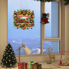 Load image into Gallery viewer, Wooden Special Shaped Christmas Train Diamond Painting Hanging Home Decorations
