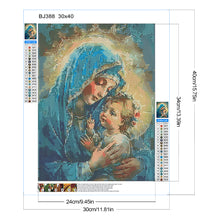 Load image into Gallery viewer, Diamond Painting - Full Round - Virgin Mary (30*40CM)
