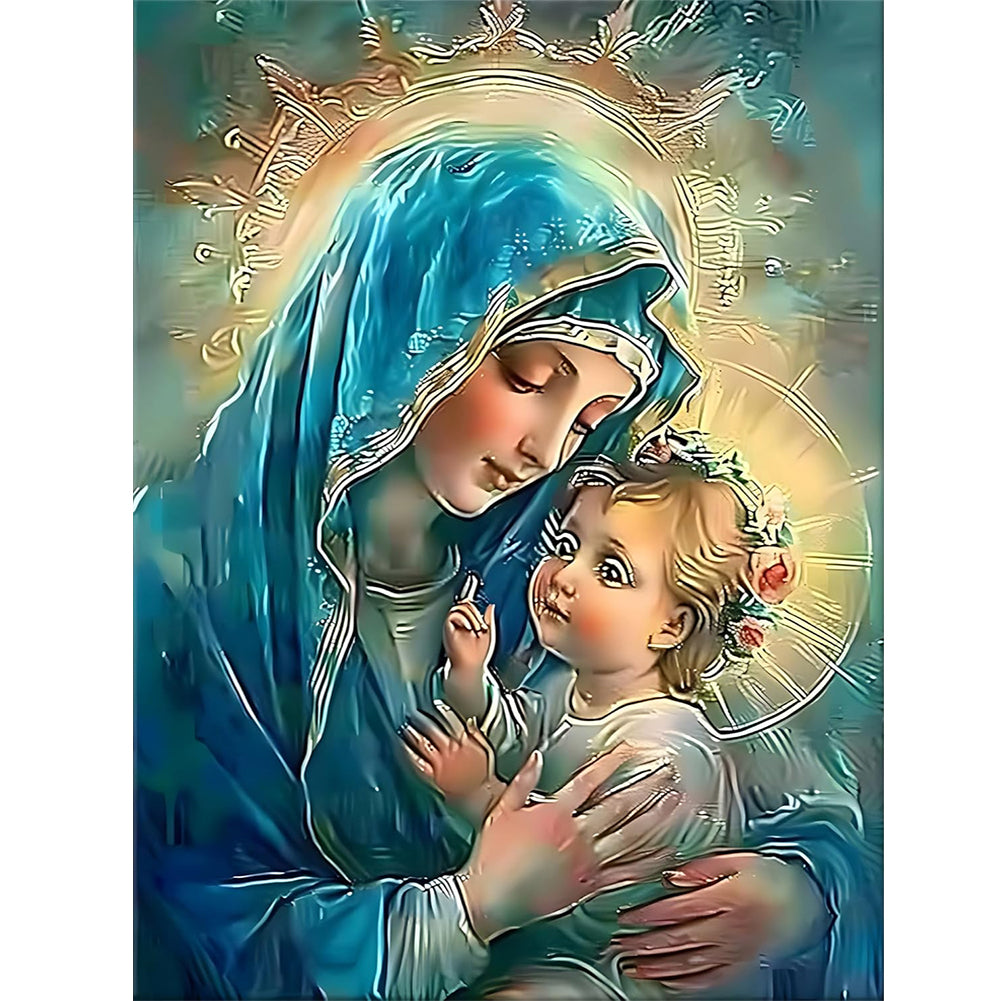 Diamond Painting - Full Round - Virgin Mary (30*40CM)