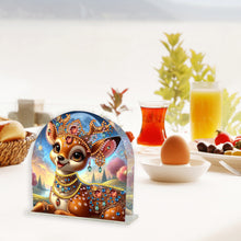 Load image into Gallery viewer, Christmas Acrylic DIY 5D Diamond Art Painting Napkin Holder Set Home Table Decor
