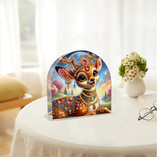 Load image into Gallery viewer, Christmas Acrylic DIY 5D Diamond Art Painting Napkin Holder Set Home Table Decor
