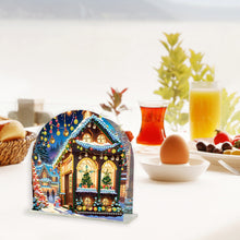 Load image into Gallery viewer, Christmas Acrylic DIY 5D Diamond Art Painting Napkin Holder Set Home Table Decor
