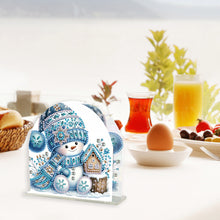 Load image into Gallery viewer, Christmas Acrylic DIY 5D Diamond Art Painting Napkin Holder Set Home Table Decor
