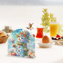 Load image into Gallery viewer, Christmas Acrylic DIY 5D Diamond Art Painting Napkin Holder Set Home Table Decor
