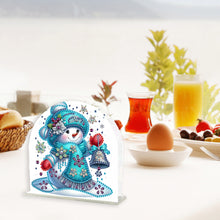 Load image into Gallery viewer, Christmas Acrylic DIY 5D Diamond Art Painting Napkin Holder Set Home Table Decor
