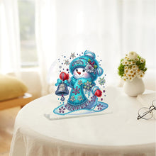 Load image into Gallery viewer, Christmas Acrylic DIY 5D Diamond Art Painting Napkin Holder Set Home Table Decor
