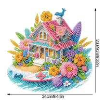 Load image into Gallery viewer, Acrylic Special Shaped Beach House Table Top DIY Diamond Painting Ornament Kits
