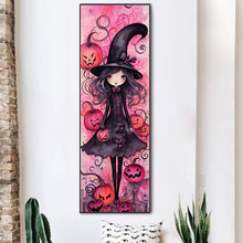 Load image into Gallery viewer, AB Diamond Painting - Full Round - Pumpkin witch (30*90CM)
