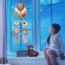 Load image into Gallery viewer, Diamond Art Sun Catcher Double Sided Diamond Painting Wind Chimes for Wall Decor
