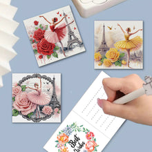 Load image into Gallery viewer, 6Pcs Ballet Animals Faith Diamond Birthday Blessing Card for Friend Family Lover
