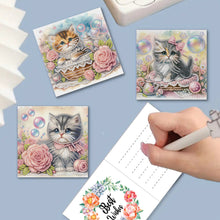 Load image into Gallery viewer, 6Pcs Ballet Animals Faith Diamond Birthday Blessing Card for Friend Family Lover
