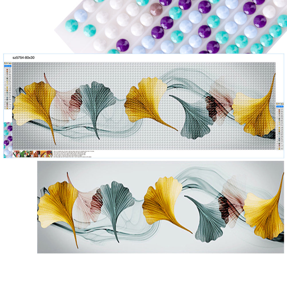 Diamond Painting - Full Round - Ginkgo leaf (80*30CM)