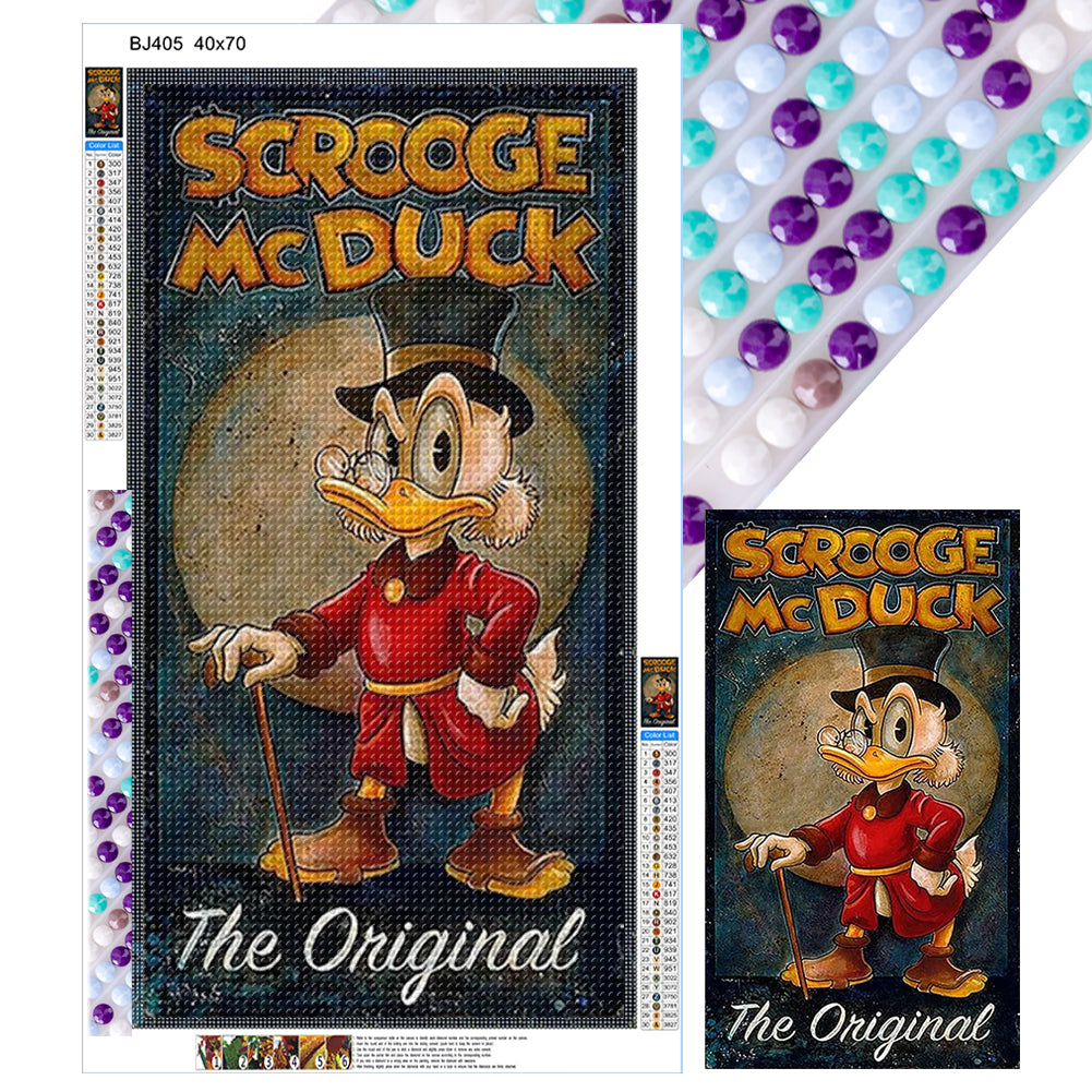 Diamond Painting - Full Round - Scrooge McDuck (40*70CM)