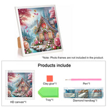 Load image into Gallery viewer, Diamond Painting - Partial Special Shaped - Village house (30*30CM)
